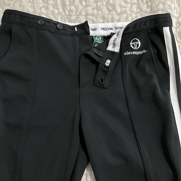 *SERGIO TACCHINI x ELEVEN PARIS BLACK TRACK PANTS - Picture 8 of 11